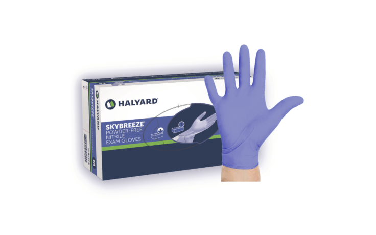 HALYARD Skybreeze Nitrile Exam Gloves Medium (200)