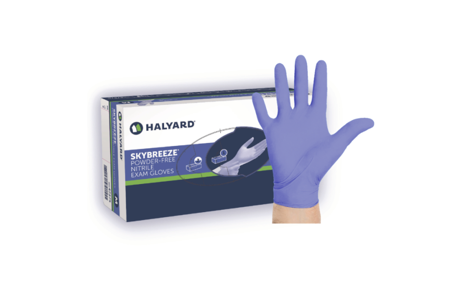 HALYARD Skybreeze Nitrile Exam Gloves Medium (200)